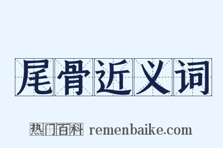 尾骨近义词是什么意思的图片